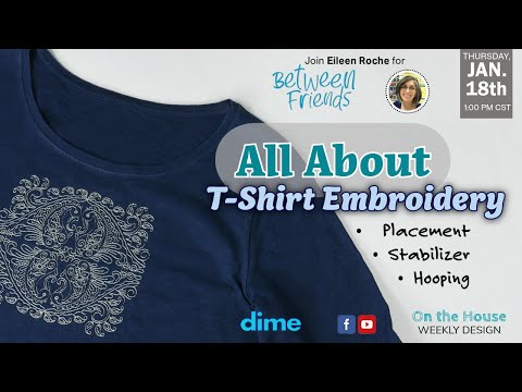 Видео: Всё о вышивке на футболках | Между друзьями