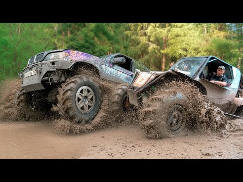 Видео: МЫ ОФИГЕЛИ! BMW X5 против УАЗ, КОНКУРЕНТЫ для off road БАГГИ и Ford Bronco?