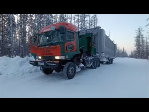Видео: Второй РЕЙС на 10 дней. Ванаварский ЗИМНИК. Тура, Ванавара, Кодинск, Богучаны, Красноярск. Часть 3.