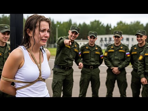 Видео: Сержант издевался над девушкой, пока на плац не приземлился ЧЁРНЫЙ вертолёт