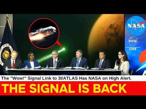 Видео: Это не совпадение: НАСА обеспокоено совпадением 3I/ATLAS с сигналом «Ух ты!».