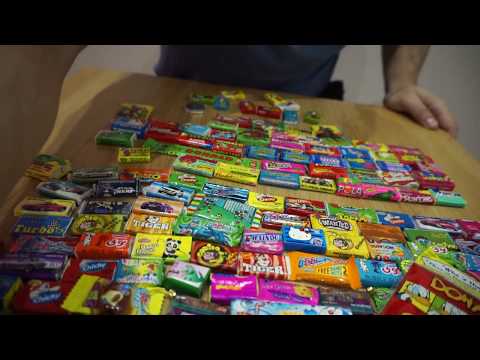 Видео: 😋Еще 50 жвачек из нашего детства! Жевательная резинка из детства |жвачка из 90х - что жевали
