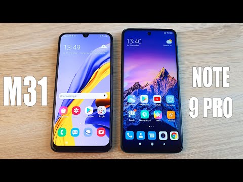 Видео: SAMSUNG GALAXY M31 VS XIAOMI REDMI NOTE 9 PRO - ЧТО ВЫБРАТЬ? ПОЛНОЕ СРАВНЕНИЕ!