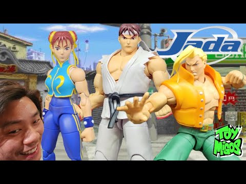Видео: Jada Toys Street Fighter Alpha с Джуном
