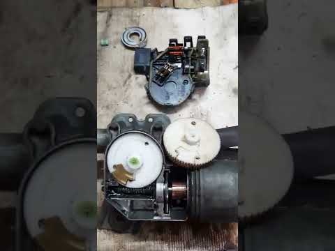 Видео: ремонт шестерни моторчика дворников OPEL ASTRA H