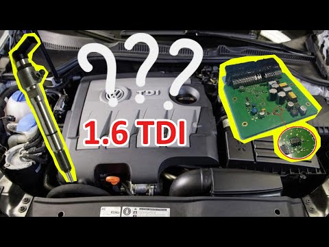 Видео: 1.6 TDI Нет запуска P2147 P2146