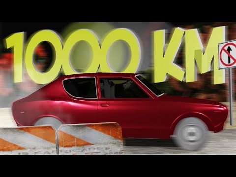 Видео: 1000 КМ | РАЗБИЛСЯ ЗА 6 КМ ДО ФИНИША в My Summer Car