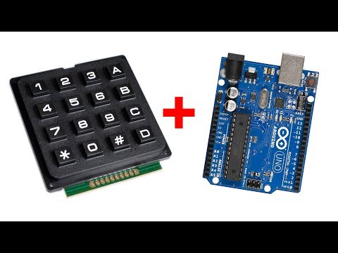 Видео: Подключаем матричную клавиатуру к Ардуино