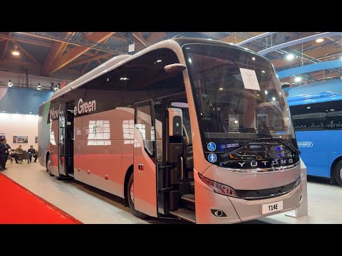 Видео: Автобус Yutong T14E (2026) Интерьер и экстерьер — Busworld Europe 2025 Брюссель
