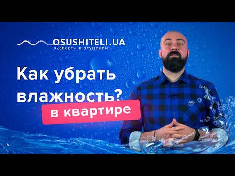 Видео: Как убрать влажность в квартире