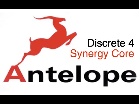 Видео: Antelope audio: Discrete 4 Synergy Core. Первое впечатление (обзор)