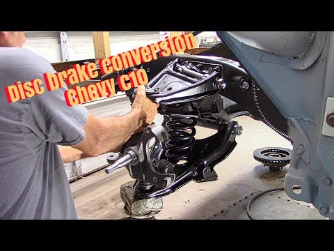 Видео: 63 Переделка дисковых тормозов/установка подвески на грузовик Chevy C10