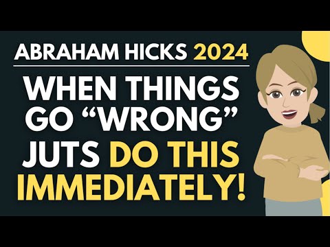 Видео: Когда дела идут «не так» — просто сделай это БЫСТРО! 🦋 Авраам Хикс 2024