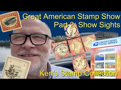 Видео: Большая американская выставка марок (GASS) – Часть 2: Достопримечательности и основные моменты вы...