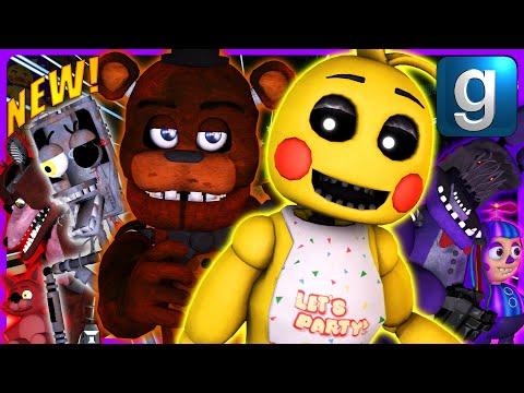 Видео: Gmod FNAF | Обзор | Совершенно новая улучшенная карта событий FNAF 2!