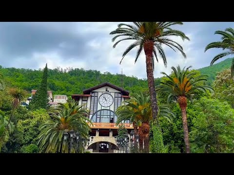 Видео: Ресторан Гагрипш Абхазия Старая Гагра. Gagripsh Restaurant Abkhazia Staraya Gagra.