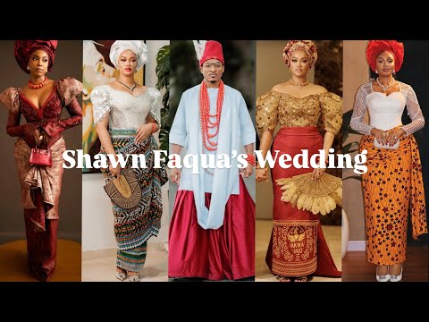 Видео: Самые и самые худшие наряды знаменитостей на свадьбе Шэрон и Шона Факуа!