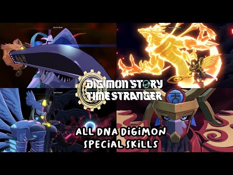Видео: Digimon Story Time Stranger Все ДНК Digimon Специальные навыки