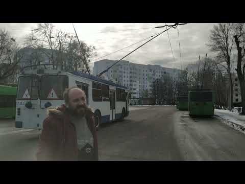 Видео: Установка штанг на троллейбусе
