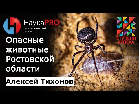 Видео: Опасные животные Ростовской области | Лекции по зоологии – зоолог Алексей Тихонов | Научпоп