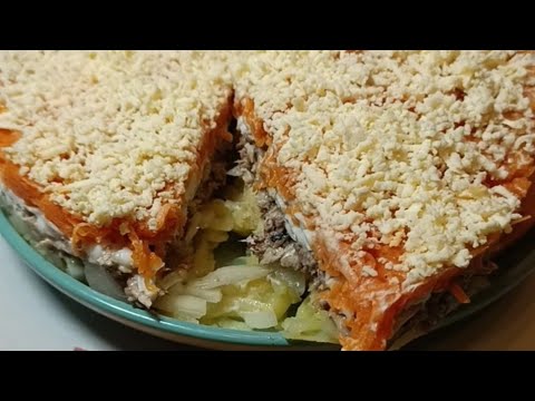 Видео: Мимоза без майонеза #мимоза#салатмимоза#рецепты#