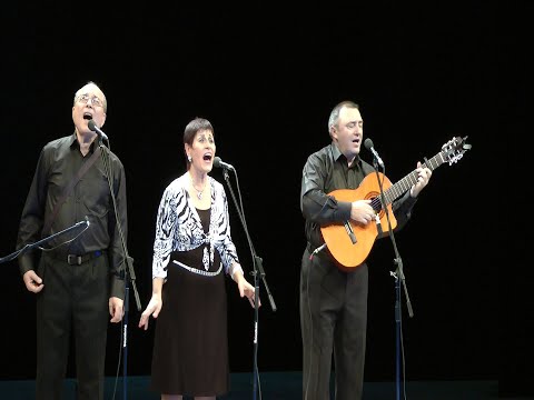 Видео: К 90-летию Александра Городницкого.«Грушинское трио».  Над Канадой(А.Городницкий).