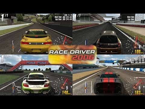 Видео: Race Driver 2006 (PSP) - Все Гоночные Трассы