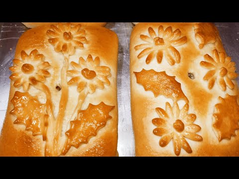 Видео: КУЛЕБЯКА - красивый пирог. Приготовить ЛЕГКО И ПРОСТО.
