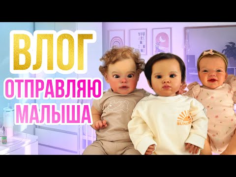 Видео: ВЛОГ Новенький реборн! Идем отправлять реборна Покупки для реборнов Утро Евы и Мии