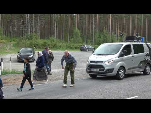 Видео: Крестный ход из Васкнарвы в монастырь, Куремяэ - 22 августа 2021 года