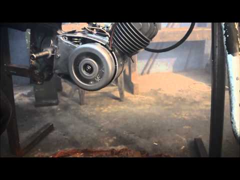 Видео: Запуск трёх моторов Ява