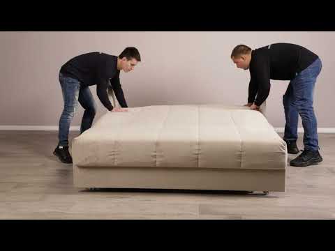 Видео: Инструкция по сборке прямой диван Persey Nova