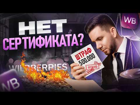 Видео: СЕРТИФИКАЦИЯ товара для Вайлдберриз 2025: Стоит ли бояться ШТРАФОВ? Как получить сертификат?