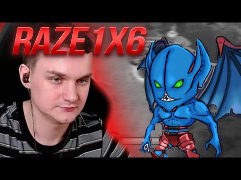 Видео: RAZE1X6 ИМБУЕТ НА СТАЛКЕРЕ! CUSTOM HERO CHAOS