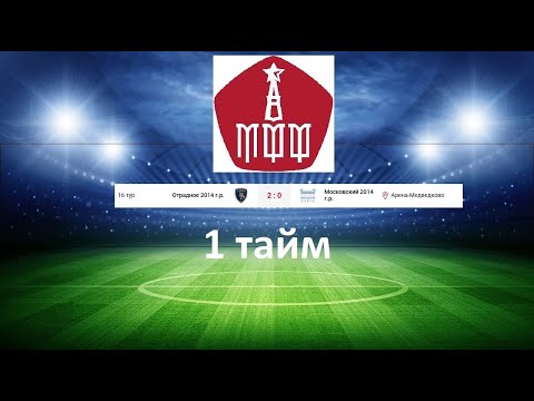 Видео: Отрадное - Московский, 1 тайм. 2014 г. Арена Медведково. 13.09.2025