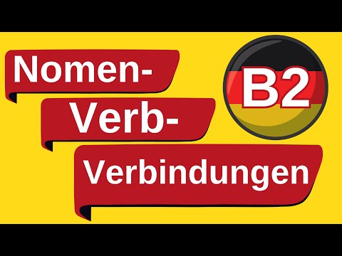 Видео: 🚀  Самые ВАЖНЫЕ Nomen-Verb-Verbindungen и Nomen mit Präpositionen для уровня B2!
