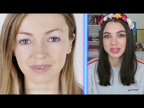 Видео: Чокнутые Инстаграм Лайфхаки! как вырвать волосы ?