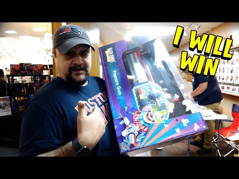 Видео: Мы оторвались по полной на выставке игрушек! Челлендж на 200 долларов становится напряжённее!