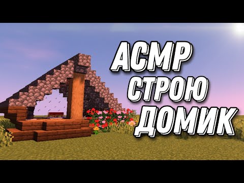 Видео: АСМР МАЙНКРАФТ | СТРОЮ ДОМИК
