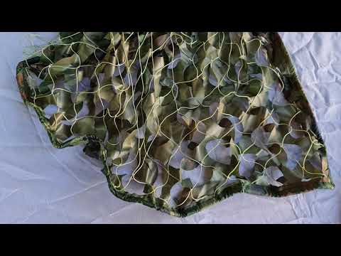 Видео: Маскировочная сеть на основе или без. Рассказываем что вам подойдет
