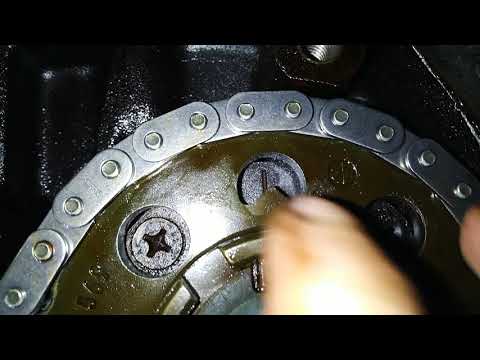 Видео: Замена цепей ГРМ фольксваген туарег/replacement timing chain Volkswagen Touareg