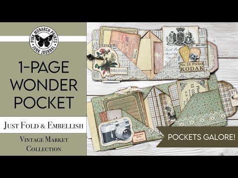 Видео: Милейший одностраничный мини-карманный фолио! Записывайтесь в блокнот и пишите ненужные вещи с ро...