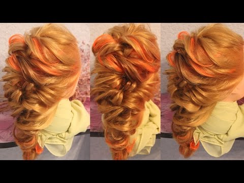 Видео: Небрежная причёска на резинках | Авторские причёски | Hairstyles by REM | Copyright © #hairstyles