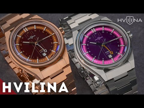 Видео: ХВИЛИНА. Стильные часы с гибридным механизмом.