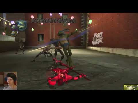 Видео: TMNT 2007, прохождение, день 2