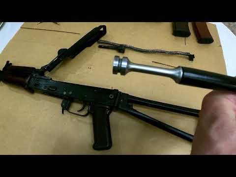 Видео: Тень-19к, Обзор-гражданская "Ксюха" (АКС-74у)