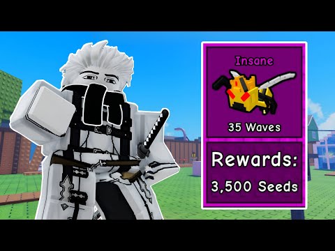 Видео: ЧТО ПРОИСХОДИТ НА СЛОЖНОСТИ *INSANE* НА НОВОЙ КАРТЕ В GARDEN TOWER DEFENSE ROBLOX!