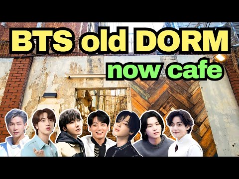 Видео: Давайте выпьем кофе в старом общежитии BTS! ☕💜 Кафе ХЮГА в Сеуле, тур BTS