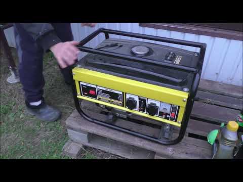 Видео: Готовлю генератор к зиме без электричества