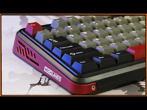 Видео: Максимум стиля, отличный тайпинг и экранчик в MechLands Vibe 75 V2 #MechLands #клавиатура